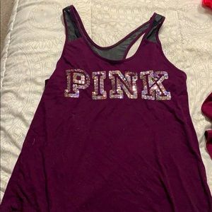 (4) PINK tanktops